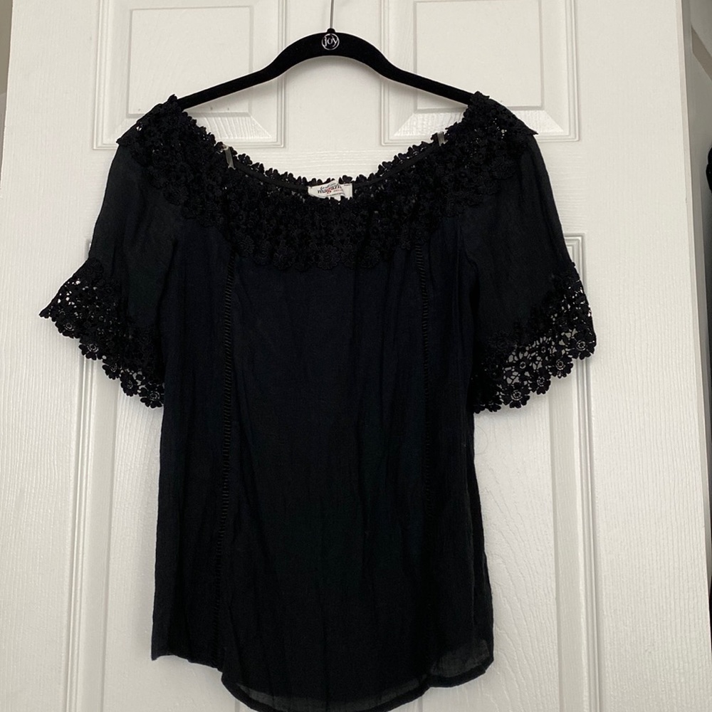 Magazine Large Black Top